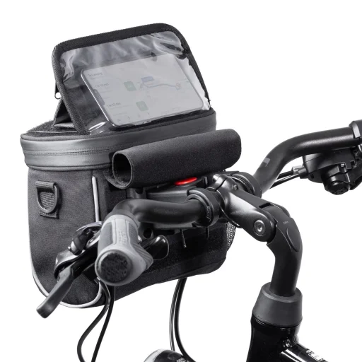 Wozinsky kerékpár kormánytáska váll táska fekete (WBHBB-01) - 2