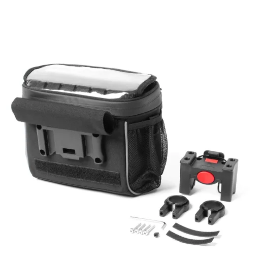 Wozinsky kerékpár kormánytáska váll táska fekete (WBHBB-01) - 18