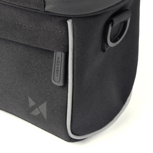 Wozinsky kerékpár kormánytáska váll táska fekete (WBHBB-01) - 23