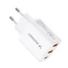 Wozinsky CWCUCW 30W USB-C / 2 x USB-A hálózati töltő - fehér thumbnail