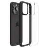  iPhone 15 Pro Spigen Crystal Hybrid matt fekete tok - 13