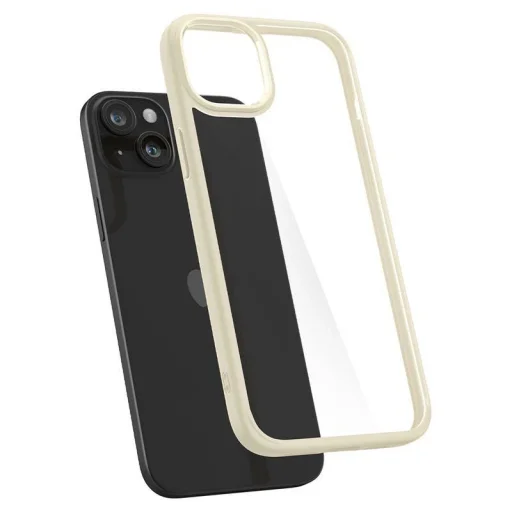  iPhone 15 Plus Spigen Ultra Hybrid tok - bézs - 12