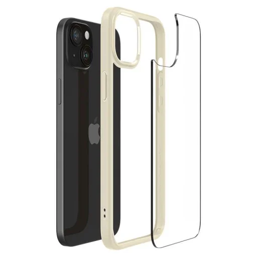  iPhone 15 Plus Spigen Ultra Hybrid tok - bézs - 7