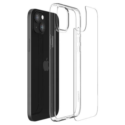  iPhone 15 Plus Spigen Air Skin Hybrid, kristálytiszta tok - 4
