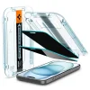 TEMPERED GLASS Spigen GLAS.TR "EZ FIT" 2-PACK IPHONE 15 PRIVACY üvegfólia thumbnail
