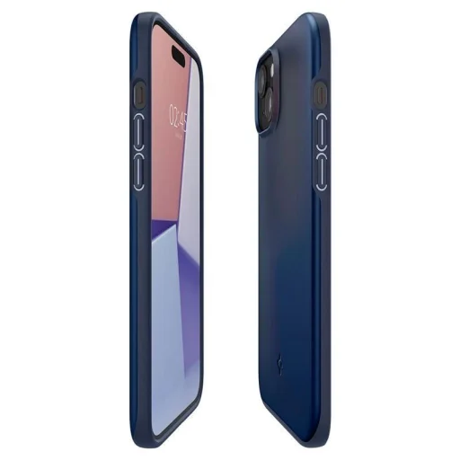  iPhone 15 Plus Kék Spigen Thin Fit tok - 8
