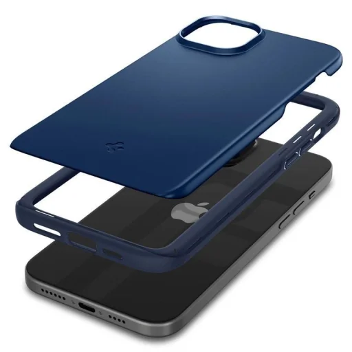  iPhone 15 Plus Kék Spigen Thin Fit tok - 10