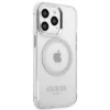 Guess Metal Outline MagSafe tok iPhone 13 Pro / iPhone 13 - ezüst thumbnail