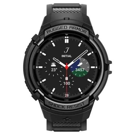  Galaxy Watch 6 CLASSIC (47 MM) fekete Spigen RUGGED ARMOR "PRO" tok - 2