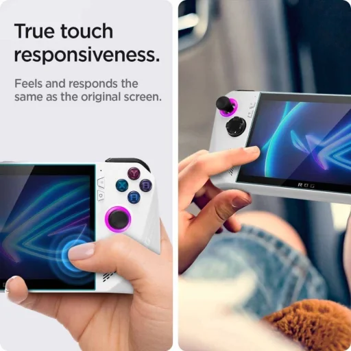 Edzett üveg Spigen GLAS.TR Slim ASUS ROG ALLY üvegfólia - 6