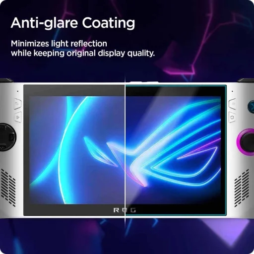 Edzett üveg Spigen GLAS.TR Slim ASUS ROG ALLY üvegfólia - 7