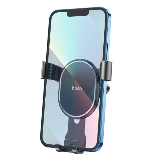 HOCO gravity autós telefontartó szellőzőrácsra CA56 PLUS fém páncél fekete - 3