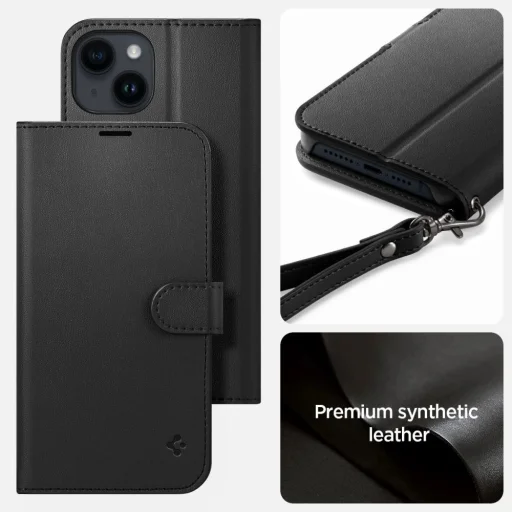  iPhone 14 Fekete Spigen WALLET S tok - 11