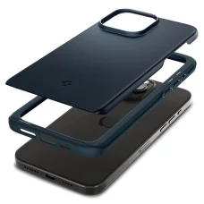  iPhone 15 Pro Max Spigen Thin Fit, metal slate tok