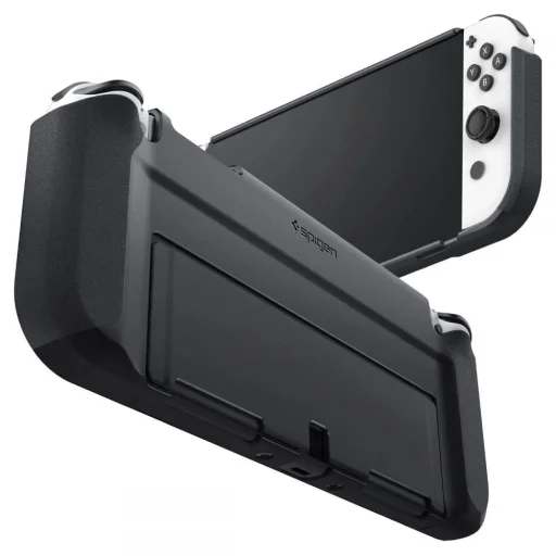  Nintendo Switch OLED Fekete Spigen Thin Fit tok - 18