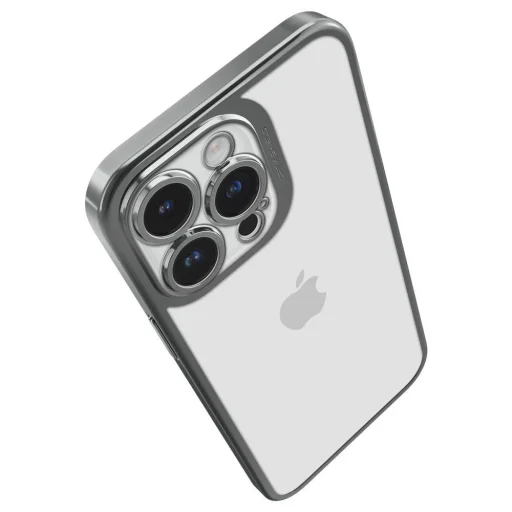  iPhone 14 Pro Chrome Gray Spigen Optik Crystal tok - 7