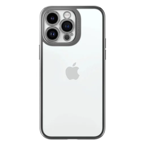  iPhone 14 Pro Chrome Gray Spigen Optik Crystal tok - 2