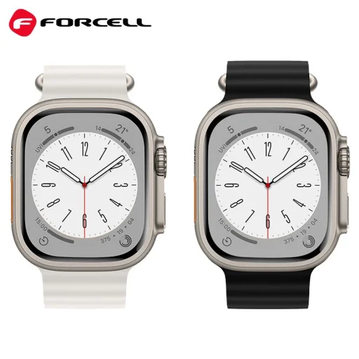 FORCELL F-DESIGN FA12 szíj Apple Watch 38 / 40 / 41 mm fekete - 6