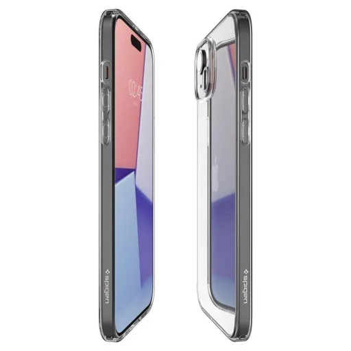  iPhone 15 Plus Spigen Air Skin Hybrid, kristálytiszta tok - 2