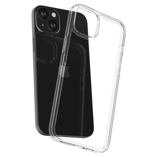  iPhone 15 Plus Spigen Air Skin Hybrid, kristálytiszta tok - 6