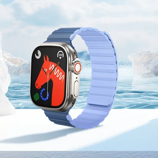 HOCO szíj Apple Watch 38/40/41 mm AS102 sötétkék világoskék - 5