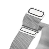 DUX DUCIS Milanese rozsdamentes acél mágneses szíj Apple Watch 42 / 44 / 45 mm szürke thumbnail