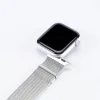 DUX DUCIS Milanese rozsdamentes acél mágneses szíj Apple Watch 42 / 44 / 45 mm szürke thumbnail