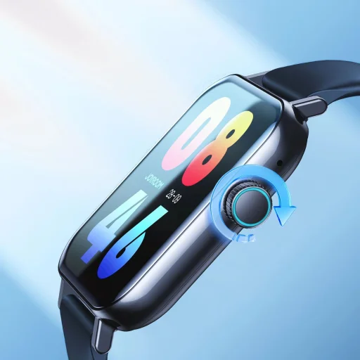 Joyroom Fit-Life JR-FT5 okosóra hívásfogadó funkcióval / IP68 védelem - fekete - 6