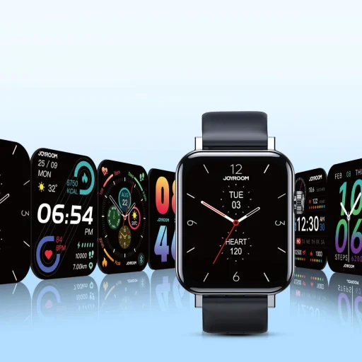 Joyroom Fit-Life JR-FT5 okosóra hívásfogadó funkcióval / IP68 védelem - fekete - 7