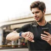 DUX DUCIS szíj MIXTURE II nyújtható fonott Apple Watch 42 / 44 / 45 mm kék thumbnail