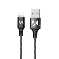 Wozinsky USB - Lightning kábel 2,4A 1m fekete (WUC-L1B)