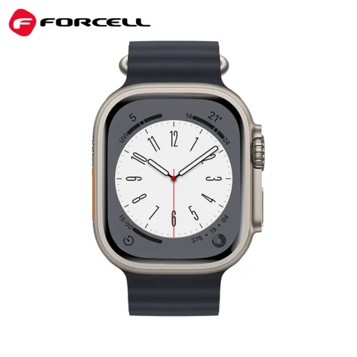 FORCELL F-DESIGN FA12 szíj Apple Watch 38 / 40 / 41 mm fekete - 3