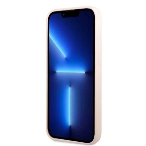 Guess GUHMP13XSPLP Guess Silicone Logo Plate MagSafe iPhone 13 Pro Max 6.7" pink/pink tok - 5