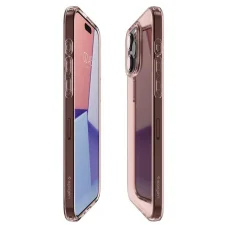  iPhone 15 Pro Max Spigen Crystal Flex, rose crystal tok