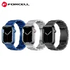 FORCELL F-DESIGN FA10 szíj Apple Watch 42 / 44 / 45 / 49 mm ezüst - 6