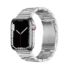 FORCELL F-DESIGN FA10 szíj Apple Watch 42 / 44 / 45 / 49 mm ezüst