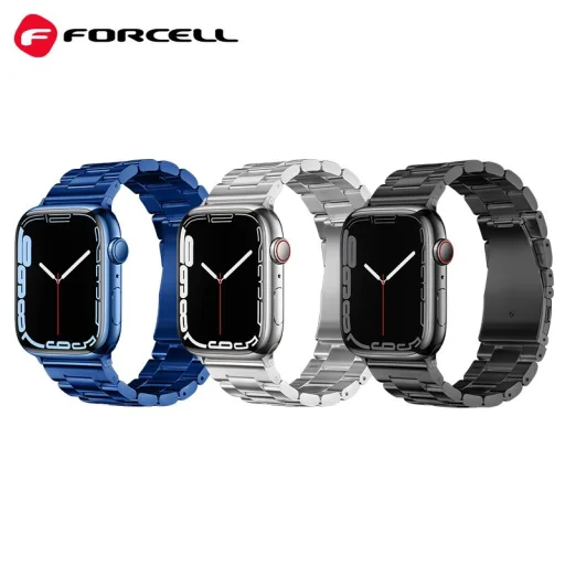 FORCELL F-DESIGN FA10 szíj APPLE Watch 38 / 40 / 41 mm kék - 4