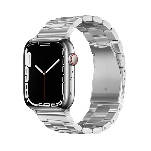 FORCELL F-DESIGN FA10 szíj Apple Watch 38 / 40 / 41 mm ezüst - 1
