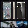  iPhone 15 Pro Max homokbézs Spigen Crystal Hybrid tok - 6