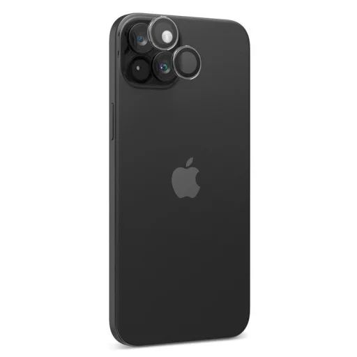 Spigen Glas.tR EZ Fit Optik Pro kamera védő fólia iPhone 15 / iPhone 15 Plus - 2 db üvegfólia - 2