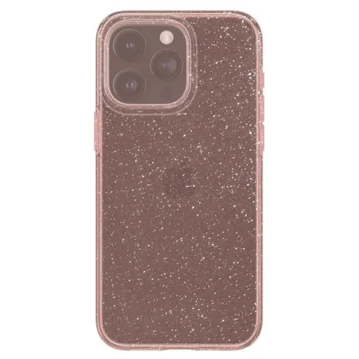  iPhone 15 Pro Max Spigen Liquid Crystal Glitter, rózsakvarc tok - 4
