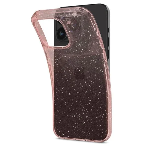  iPhone 15 Pro Max Spigen Liquid Crystal Glitter, rózsakvarc tok - 7