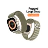 DUX DUCIS GS nylonový remienok Apple Watch 42/44/45/49 mm olivový thumbnail