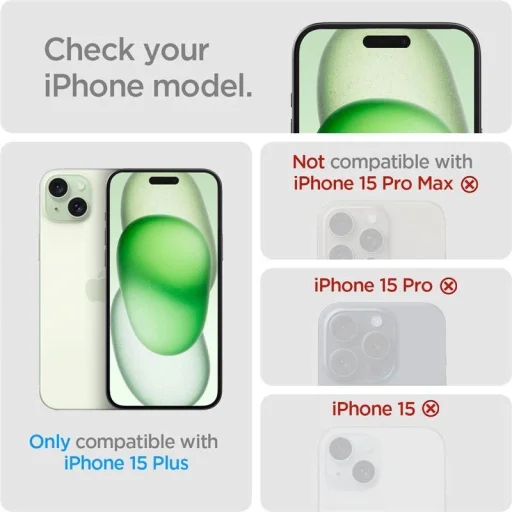 Spigen Glas.tR EZ Fit Privacy üvegfólia iPhone 15 Plus - 9
