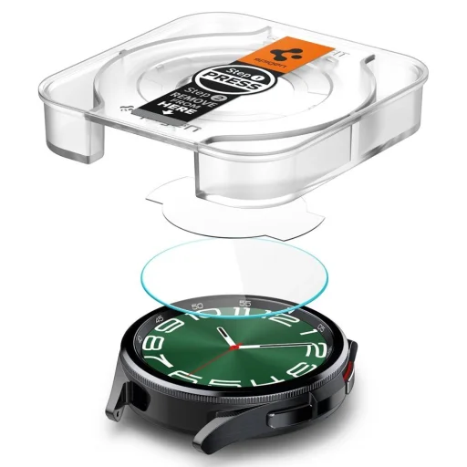 Spigen Glas.tR EZ Fit üvegfólia Samsung Galaxy Watch 6 Classic (47 mm) - 2 db. - 5