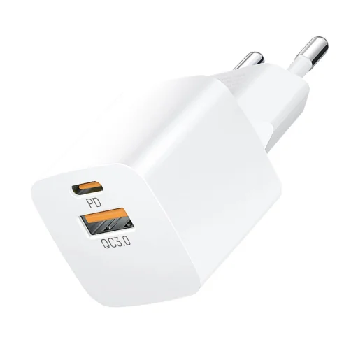 Wozinsky CMWCW 20W USB-C / USB-A hálózati töltő - fehér - 2