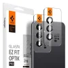 CAMERA COVER Spigen OPTIK.TR ”EZ FIT” CAMERA PROTECTOR 2-PACK GALAXY S23 FE BLACK üvegfólia