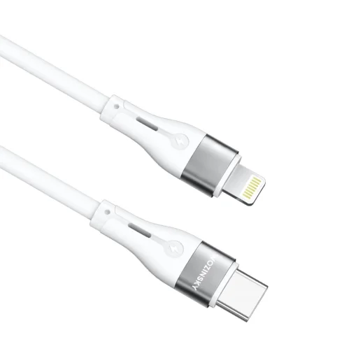 Wozinsky WSTCL2 Lightning / USB-C PD 27W kábel 2 m - fehér - 2
