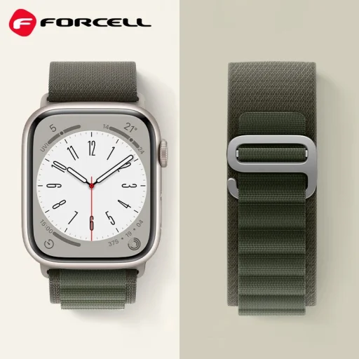 FORCELL F-DESIGN FA13 szíj Apple Watch 38 / 40 / 41 mm zöld - 3