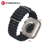 FORCELL F-DESIGN FA12 szíj Apple Watch 38 / 40 / 41 mm-hez kék thumbnail
